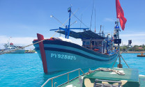 Trung tâm dịch vụ Hậu cần - Kỹ thuật đảo Sinh Tồn: Sửa chữa thành công sự cố tàu cá Phú Yên